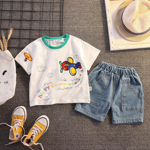 Super Versatile Little Boy Two Piece Set